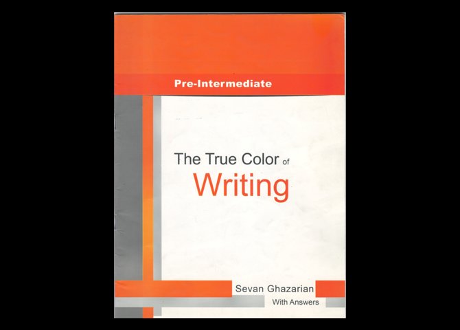 true color of writing