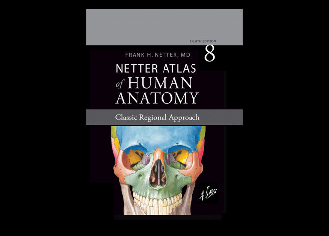 کتاب Netter Atlas of Human Anatomy 8th Edition / اطلس آناتومی نتر ۲۰۲۳